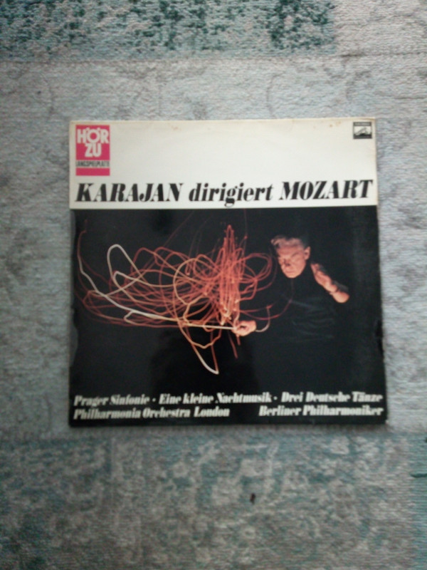 Cover Herbert von Karajan, Wolfgang Amadeus Mozart - Karajan Dirigiert Mozart (LP, Comp) Schallplatten Ankauf