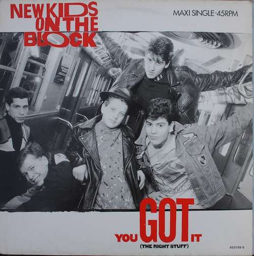 Cover New Kids On The Block - You Got It (The Right Stuff) (12, Maxi) Schallplatten Ankauf