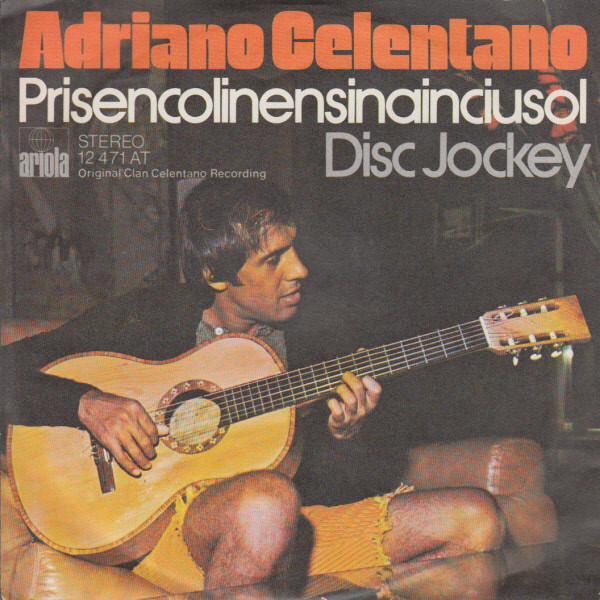 Cover Adriano Celentano - Prisencolinensinainciusol / Disc Jockey (7, Single) Schallplatten Ankauf