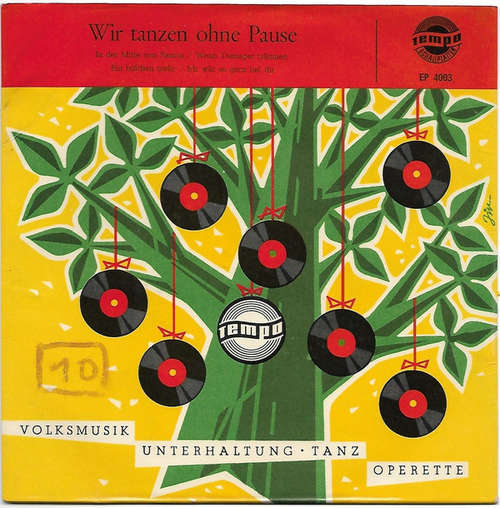 Cover Gerd Fitz, Das Urban-Quartett, Lutz Dietmar M. S. Orch.* - Wir Tanzen Ohne Pause (7, EP, Mono) Schallplatten Ankauf