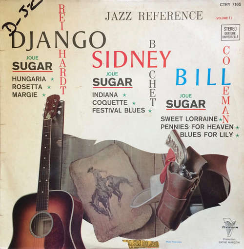 Cover Django Reinhardt / Sidney Bechet / Bill Coleman - Jazz Reference (Volume 1) (LP) Schallplatten Ankauf