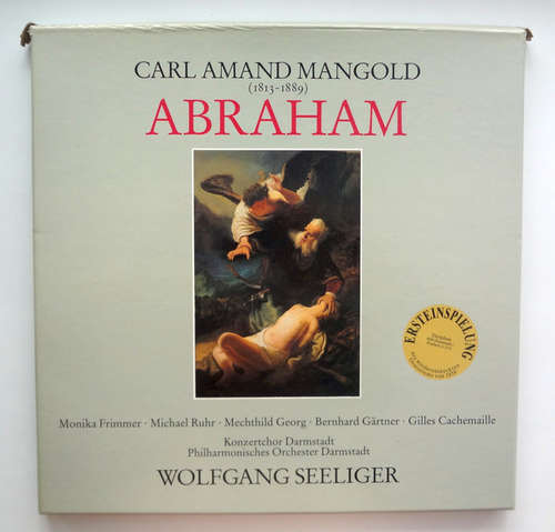 Cover Carl Amand Mangold, Wolfgang Seeliger - ABRAHAM (2xLP, Box) Schallplatten Ankauf
