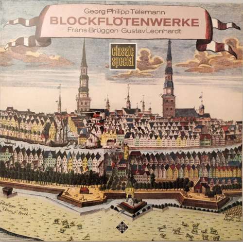Bild Georg Philipp Telemann, Frans Brüggen, Gustav Leonhardt - Blockflötenwerke (LP) Schallplatten Ankauf