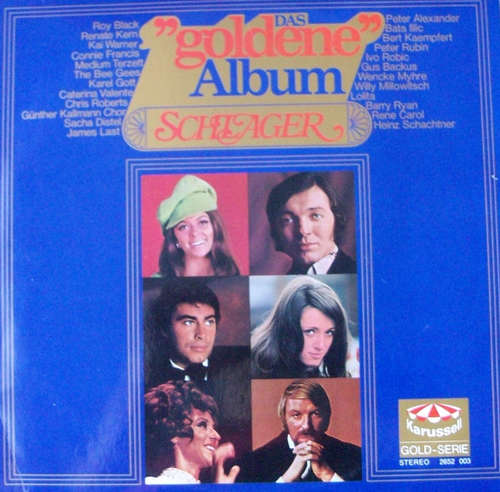 Cover Various - Das Goldene Album - Schlager (2xLP, Comp) Schallplatten Ankauf
