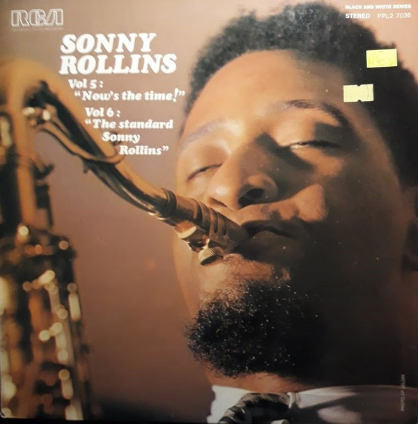 Cover Sonny Rollins - Vol 5: Now's The Time! / Vol 6: The Standard Sonny Rollins (2xLP, Comp, RE) Schallplatten Ankauf