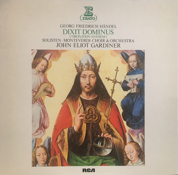 Cover Haendel* - Solistes, Monteverdi Choir* & Monteverdi Orchestra*, John Eliot Gardiner - Dixit Dominus - Coronation Anthem N°1 (LP) Schallplatten Ankauf