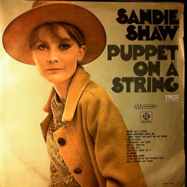 Cover Sandie Shaw - Puppet On A String (LP, Album) Schallplatten Ankauf