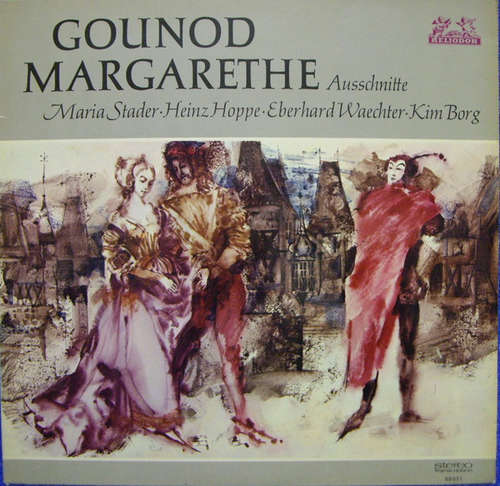 Cover Gounod*, Maria Stader, Heinz Hoppe, Eberhard Waechter*, Kim Borg - Margarethe • Ausschnitte (LP) Schallplatten Ankauf