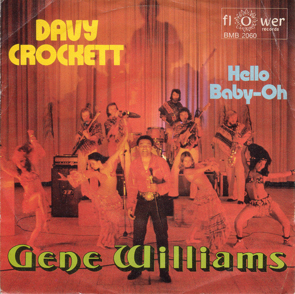 Cover Gene Williams (5) - Davy Crockett  (7, Single, Mono) Schallplatten Ankauf