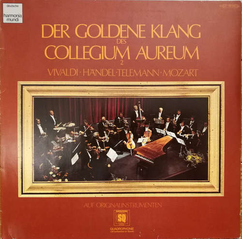 Cover Collegium Aureum - Der Goldene Klang des Collegium Aureum 2 (LP, Comp, Quad) Schallplatten Ankauf