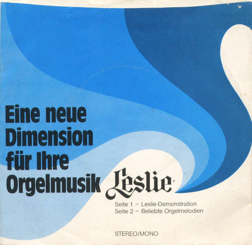 Cover Georges Fleury* - Leslie - Eine Neue Dimension Für Ihre Orgelmusik (7, Promo) Schallplatten Ankauf