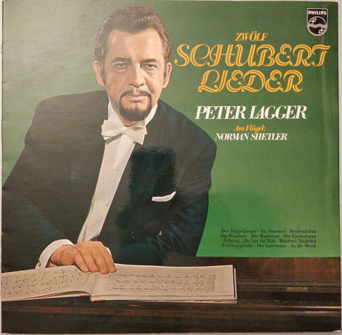 Cover Peter Lagger, Norman Shetler - Zwölf Schubert Lieder (LP) Schallplatten Ankauf