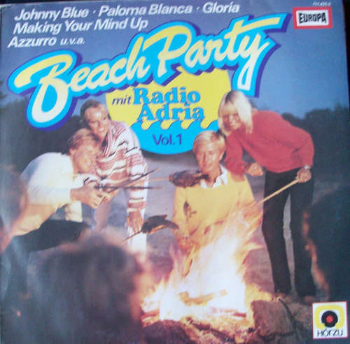 Cover Orchester Umberto Rossi - Beach Party Mit Radio Adria Vol. 1 (LP) Schallplatten Ankauf