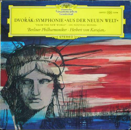 Cover Dvořák* / Berliner Philharmoniker - Herbert von Karajan - Symphonie Aus Der Neuen Welt (LP) Schallplatten Ankauf