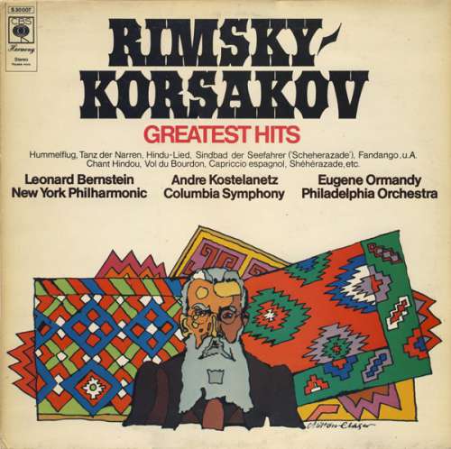 Cover Rimsky-Korsakov* / Leonard Bernstein, New York Philharmonic* / Andre Kostelanetz*, Columbia Symphony* / Eugene Ormandy, Philadelphia Orchestra* - Greatest Hits (LP, Comp) Schallplatten Ankauf