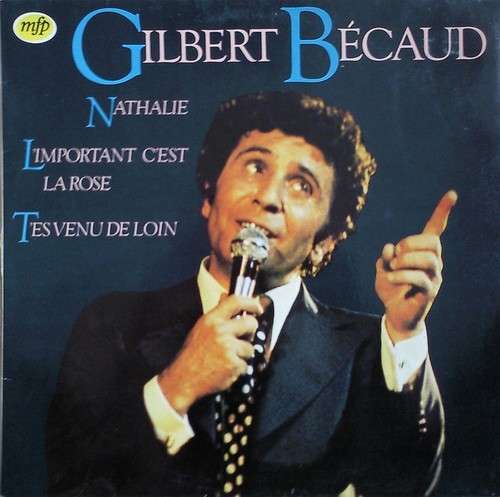 Cover Gilbert Bécaud Schallplatten Ankauf