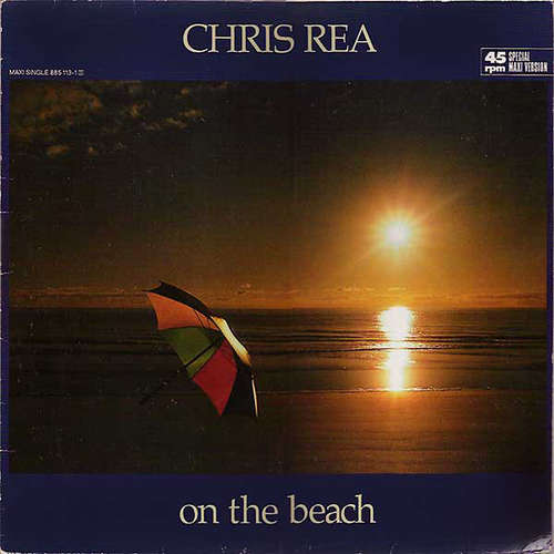 Cover Chris Rea - On The Beach (12, Maxi) Schallplatten Ankauf