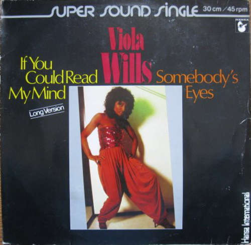 Cover Viola Wills - If You Could Read My Mind (12, Single, Sup) Schallplatten Ankauf