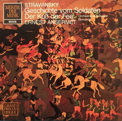Cover Strawinsky* - Orchestre De La Suisse Romande*, Ernest Ansermet - Geschichte Vom Soldaten / Der Kuß Der Fee (LP) Schallplatten Ankauf