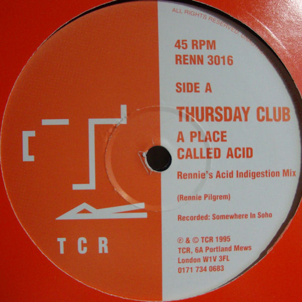 Cover Thursday Club - A Place Called Acid (12) Schallplatten Ankauf