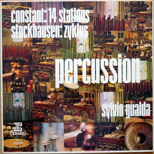 Cover Constant* / Stockhausen* – Sylvio Gualda - Percussion: 14 Stations / Zyklus (LP, Album) Schallplatten Ankauf