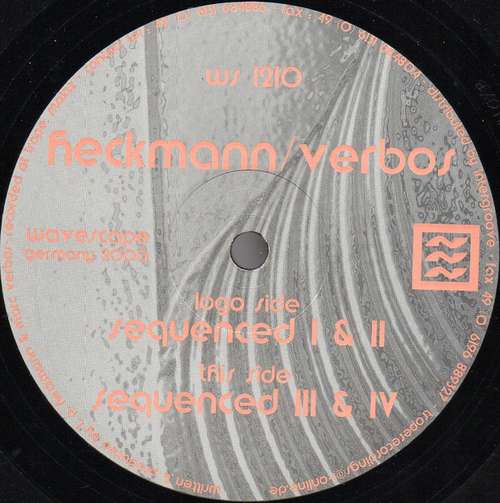Cover Heckmann* / Verbos* - Sequenced (12) Schallplatten Ankauf