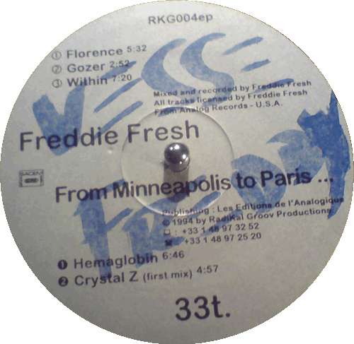 Cover Freddie Fresh* - From Minneapolis To Paris (12) Schallplatten Ankauf