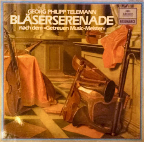 Cover Georg Philipp Telemann - Bläserserenade Nach Dem »Getreuen Music-Meister« (LP, RE) Schallplatten Ankauf