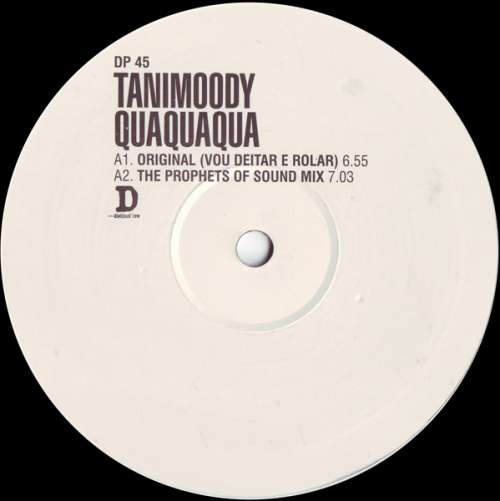Cover Tanimoody - Quaquaqua (12, Promo) Schallplatten Ankauf