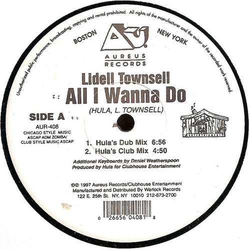 Cover Lidell Townsell - All I Wanna Do (12) Schallplatten Ankauf