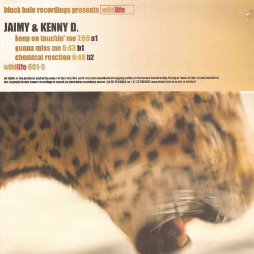 Cover Jaimy & Kenny D. - Keep On Touchin' Me (12) Schallplatten Ankauf