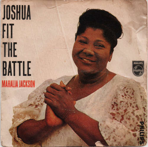Cover Mahalia Jackson And The Falls-Jones Ensemble - Joshua Fit The Battle (7, EP) Schallplatten Ankauf