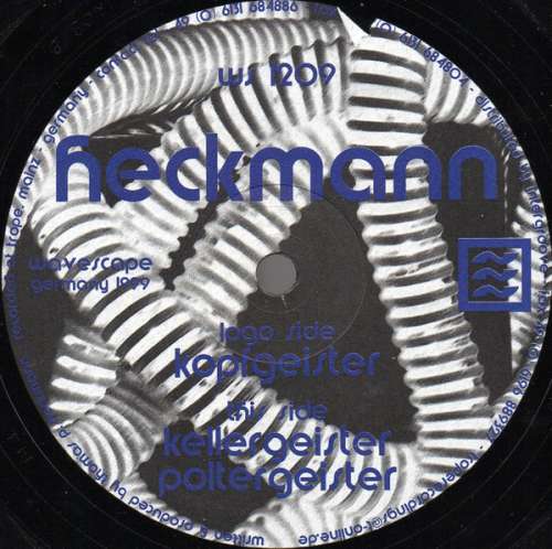 Cover Heckmann* - Kopfgeister (12) Schallplatten Ankauf
