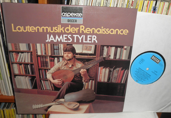 Cover James Tyler - Lautenmusik Der Renaissance  (LP) Schallplatten Ankauf