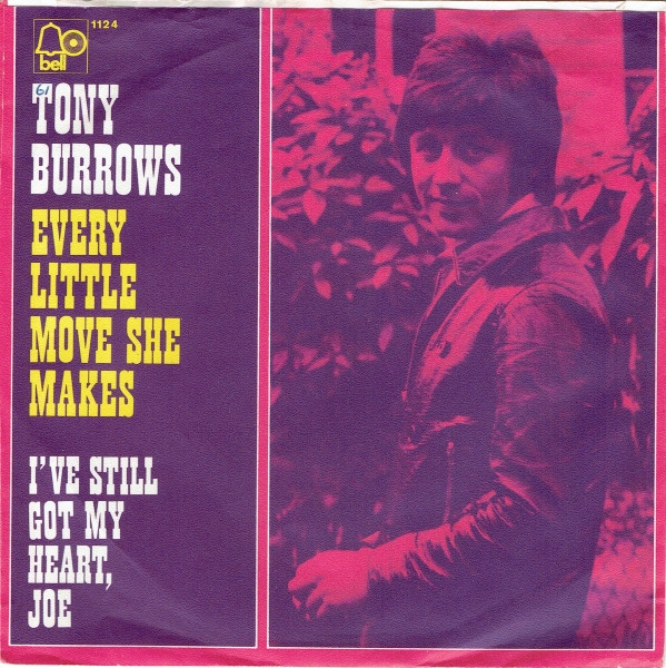 Cover Tony Burrows - Every Little Move She Makes (7, Single) Schallplatten Ankauf