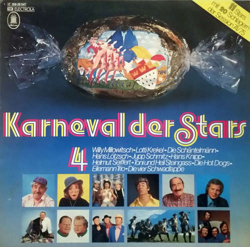 Cover Various - Karneval Der Stars 4 (LP, Comp) Schallplatten Ankauf