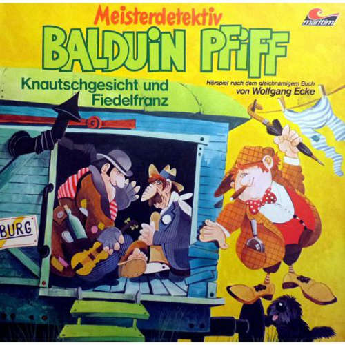 Cover Wolfgang Ecke - Knautschgesicht und Fidelfranz (LP, Album) Schallplatten Ankauf
