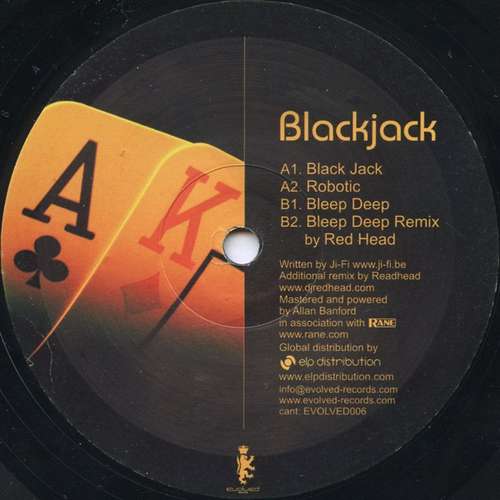 Cover Allan Banford Presents Ji-Fi - Blackjack (12) Schallplatten Ankauf