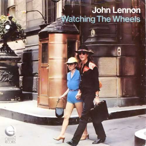 Cover John Lennon - Watching The Wheels (7, Single) Schallplatten Ankauf