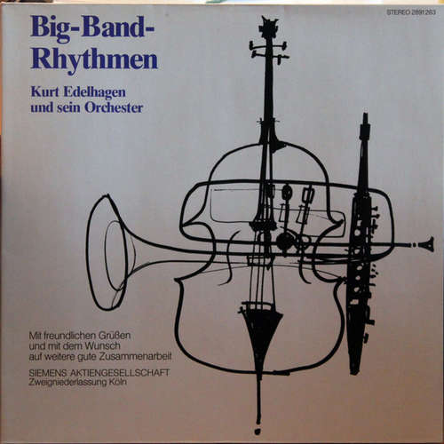 Cover Kurt Edelhagen Und Sein Orchester* - Big-Band-Rhythmen (LP, Mono, S/Edition, Köl) Schallplatten Ankauf