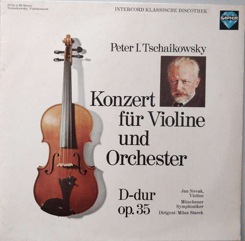Cover Peter I. Tschaikowsky* - Konzert Für Violine Und Orchester  D-Dur  Op. 35 (LP) Schallplatten Ankauf