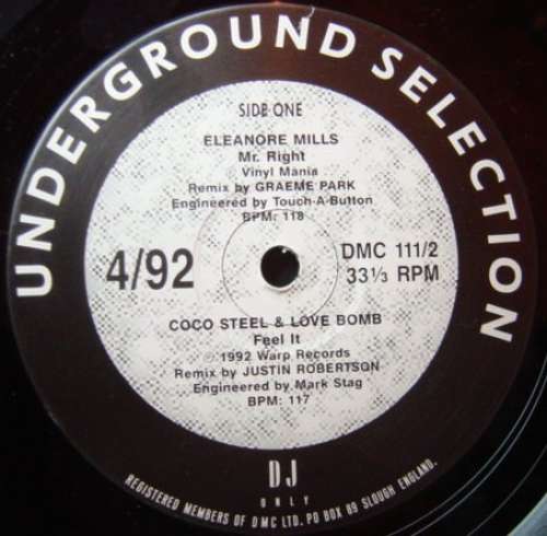 Cover Various - Underground Selection 4/92 (12) Schallplatten Ankauf