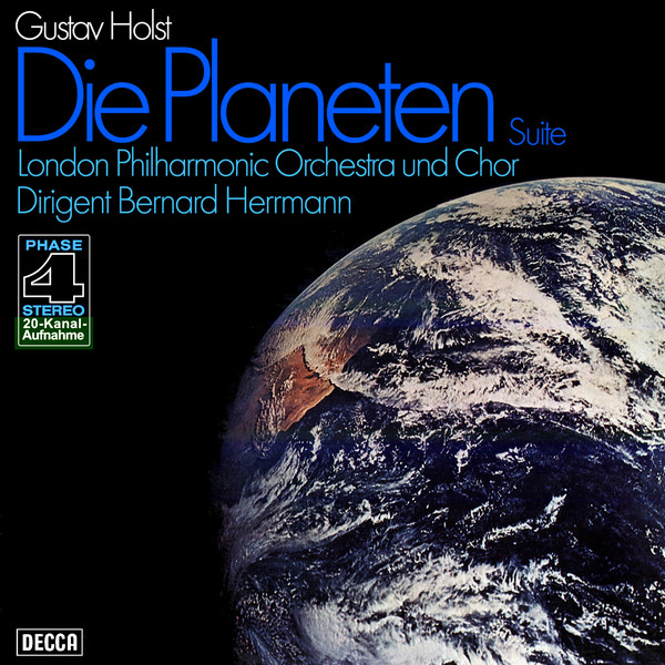 Cover Gustav Holst - The London Philharmonic Orchestra, Bernard Herrmann - Die Planeten (LP, Album) Schallplatten Ankauf