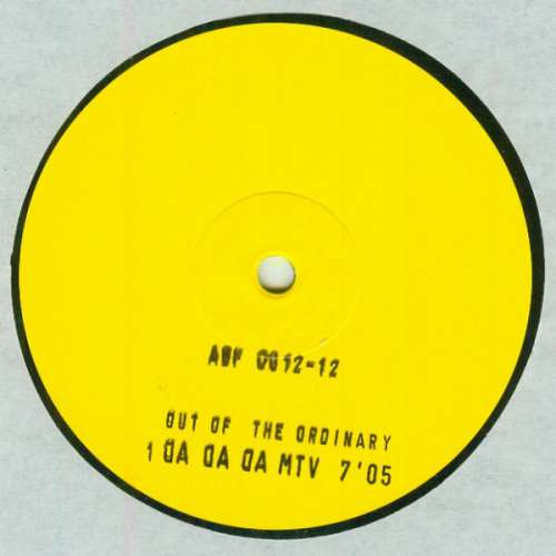 Cover Out Of The Ordinary - DaDaDa (12, Promo, W/Lbl) Schallplatten Ankauf