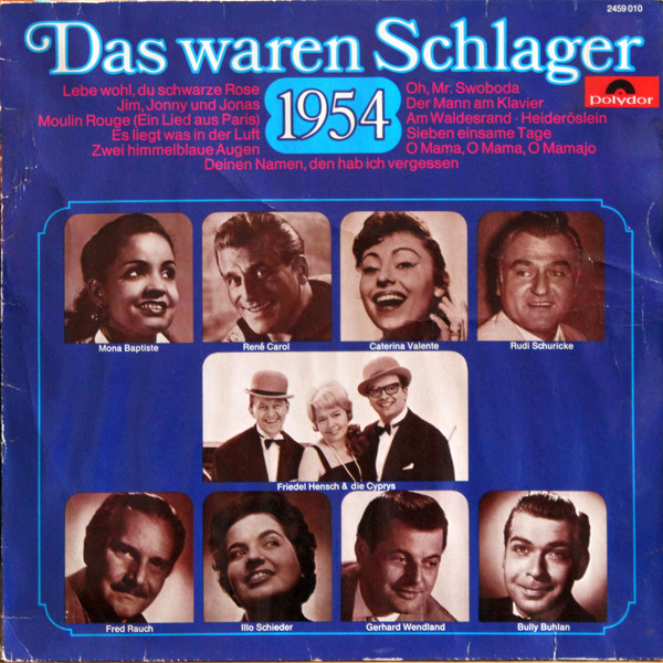 Cover Various - Das Waren Schlager 1954 (LP, Comp) Schallplatten Ankauf