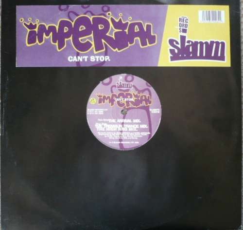 Cover Imperial - Can't Stop (12) Schallplatten Ankauf