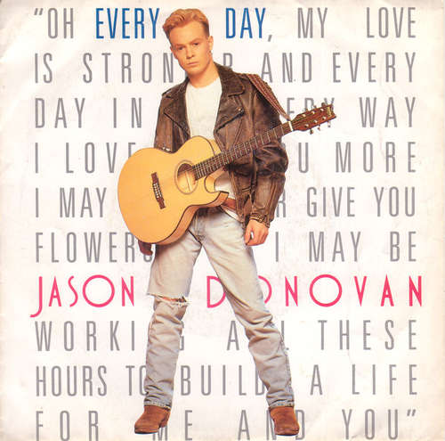 Cover Jason Donovan - Every Day (7, Single) Schallplatten Ankauf