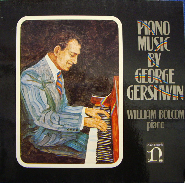 Cover George Gershwin - William Bolcom - Piano Music By George Gershwin (LP) Schallplatten Ankauf