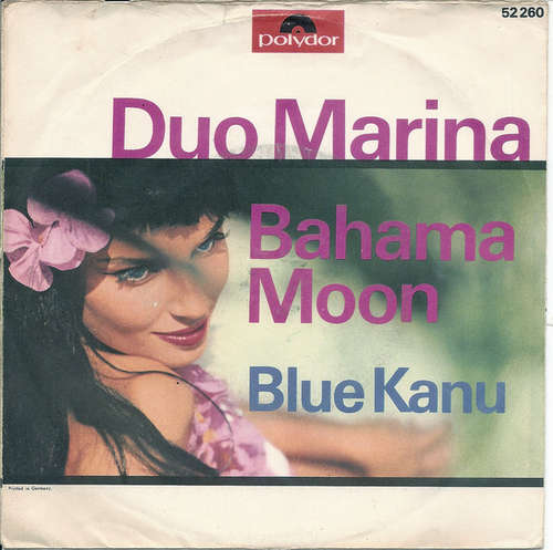 Cover Duo Marina - Bahama Moon (7, Single, Mono) Schallplatten Ankauf