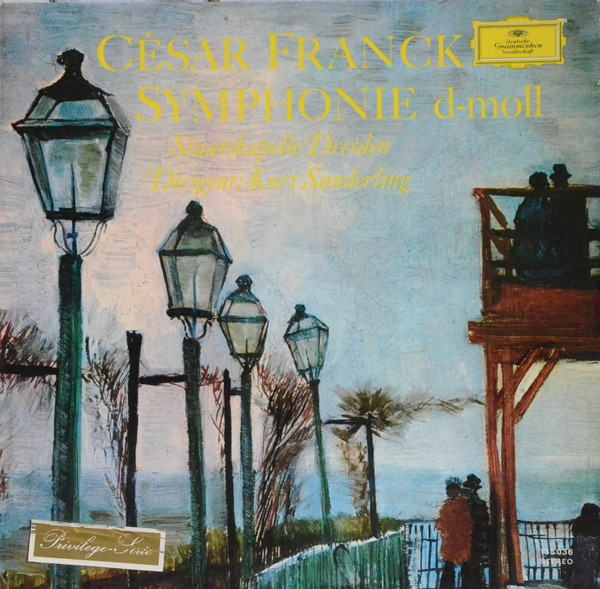 Cover Cesar Franck*, Staatskapelle Dresden, Kurt Sanderling - Symphonie In D-moll (LP) Schallplatten Ankauf